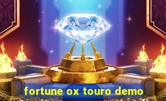 fortune ox touro demo